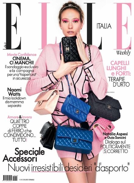 Elle Italia – 27 marzo 2021 Cover