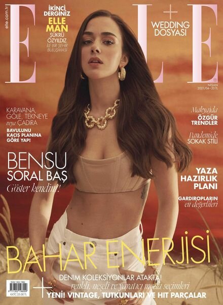 ELLE- Turkey – 05 Nisan 2021 Cover
