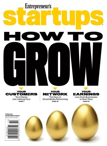 Entrepreneur’s Startups – March 2021 Cover
