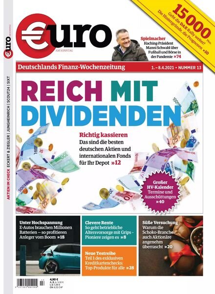 Euro am Sonntag – 01 April 2021 Cover