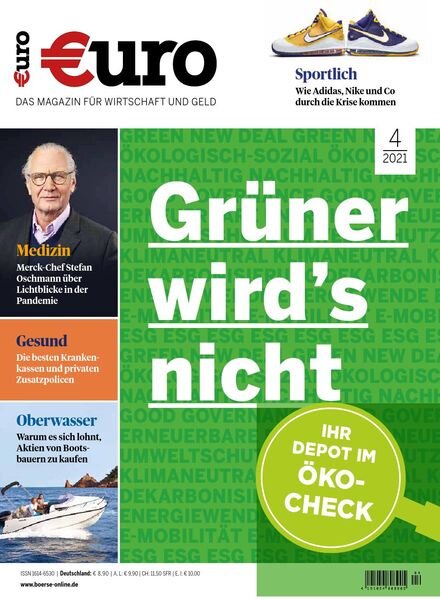 Euro – April 2021 Cover