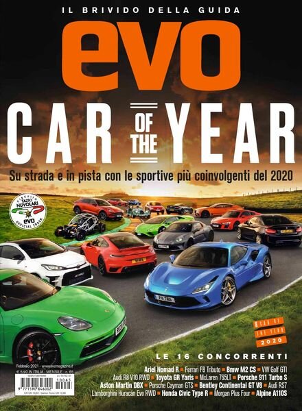 Evo Italia – Febbraio 2021 Cover