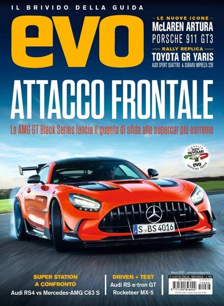 Evo Italia – Marzo 2021 Cover