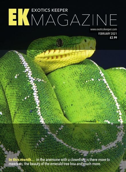 Exotics Keeper – February 2021 Cover