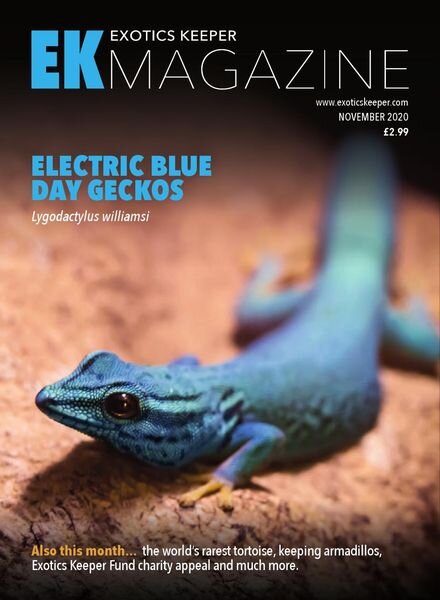 Exotics Keeper – November 2020 Cover