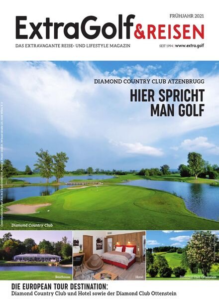 ExtraGolf & Reisen – Januar 2021 Cover