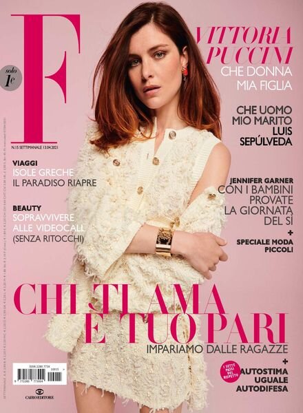 F – 13 Aprile 2021 Cover