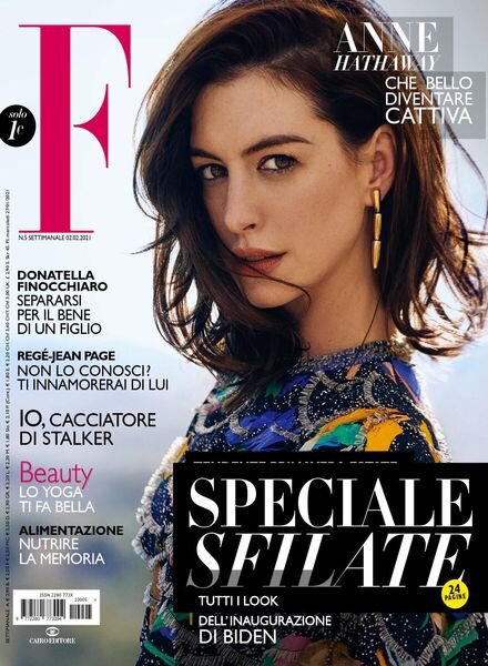 F – 2 Febbraio 2021 Cover