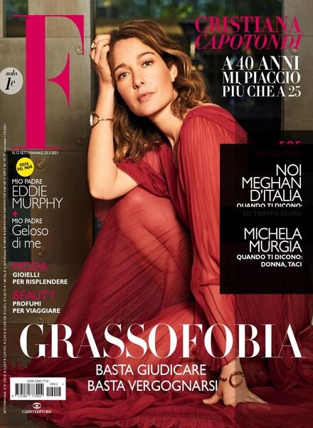 F – 23 Marzo 2021 Cover