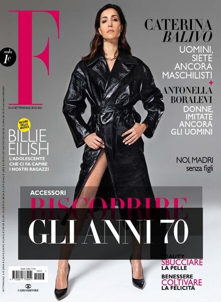 F – 30 Marzo 2021 Cover