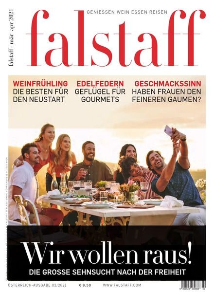 Falstaff – Februar 2021 Cover