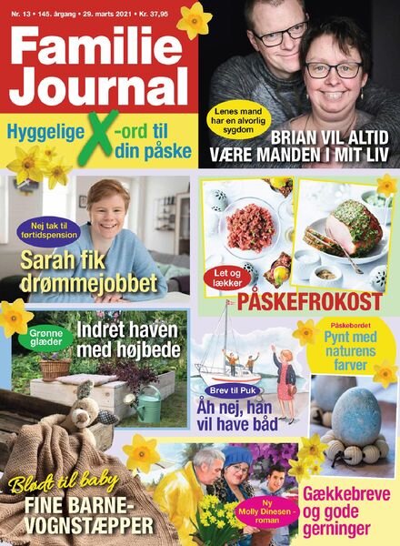 Familie Journal – 29 marts 2021 Cover