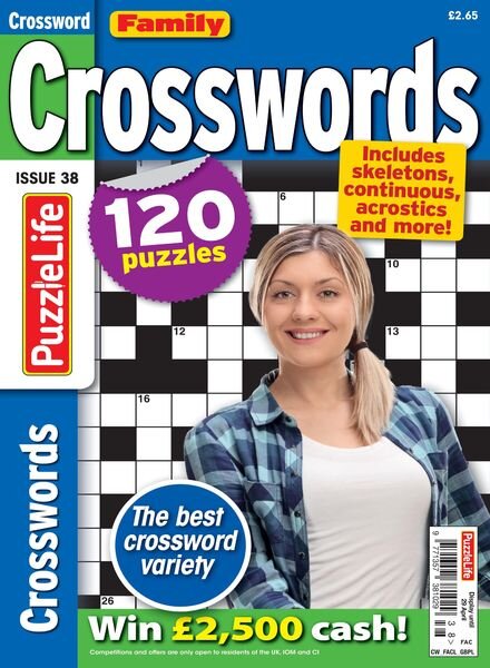Family Crosswords – April 2021 Cover