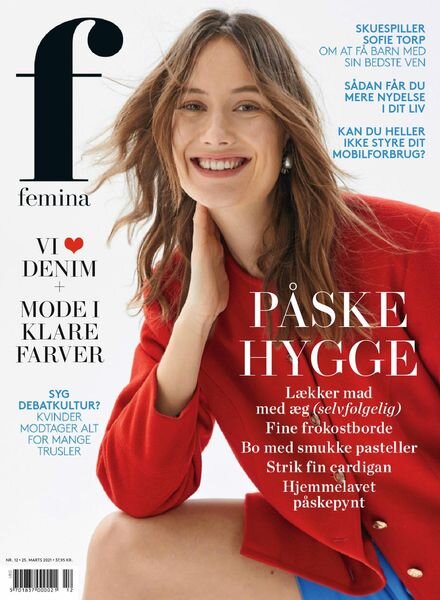 Femina Denmark – 25 March 2021 Cover