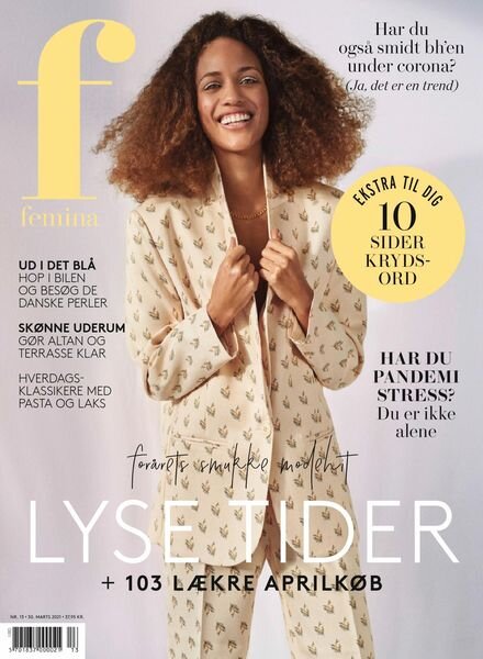 Femina Denmark – 30 March 2021 Cover