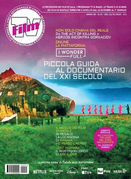 Film Tv – 22 Dicembre 2020 Cover