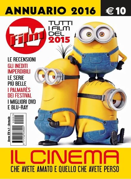 Film Tv – Annuario 2016 Cover