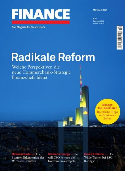 Finance – Marz-April 2021 Cover