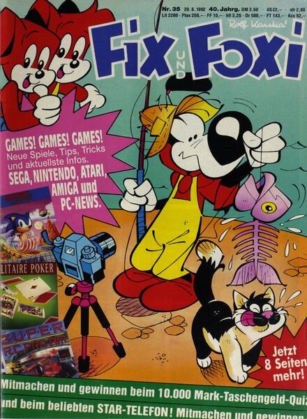 Fix & Foxi 90’s – April 2021 Cover