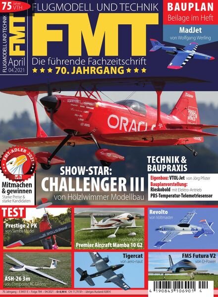 FMT Flugmodell und Technik – Marz 2021 Cover