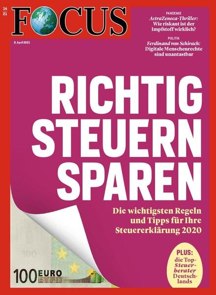 FOCUS – 03 April 2021 Cover
