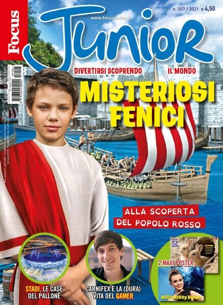 Focus Junior – aprile 2021 Cover