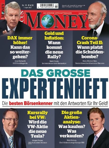 FOCUS MONEY – 07 April 2021 Cover