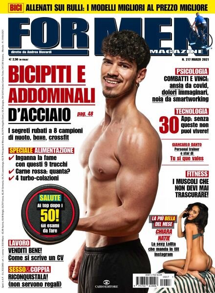 For Men Magazine – Marzo 2021 Cover