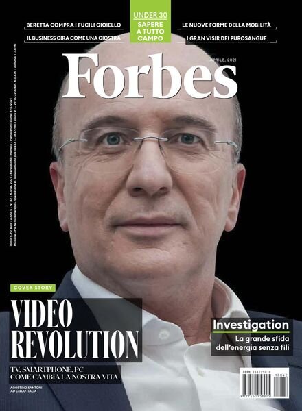 Forbes Italia – Aprile 2021 Cover