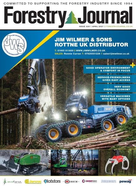 Forestry Journal – April 2021 Cover