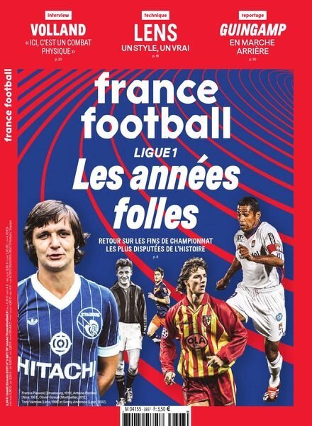 France Football – 23 Mars 2021 Cover