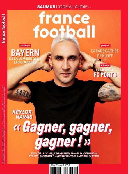 France Football – 6 Avril 2021 Cover