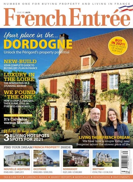 FrenchEntree – Issue 135 – 15 April 2021 Cover