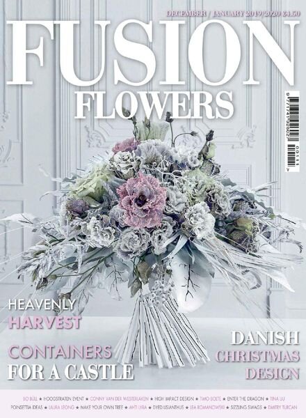 Fusion Flowers – Issue 111 – December 2019 – January 2020 Cover