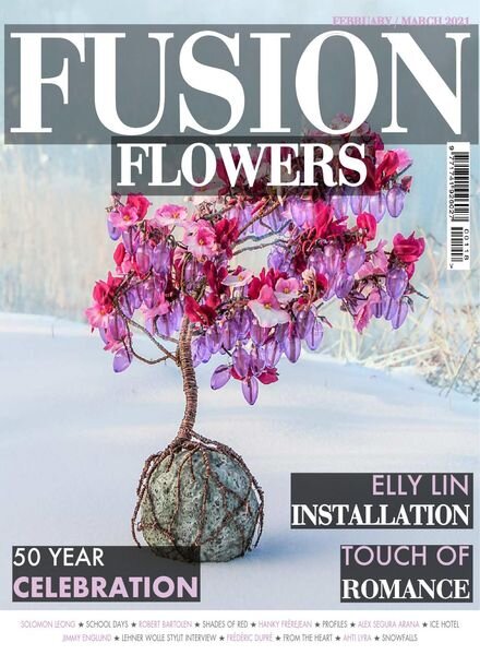 Fusion Flowers – Issue 118 – February-March 2021 Cover