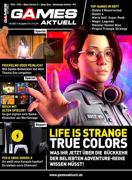 Games Aktuell – Mai 2021 Cover