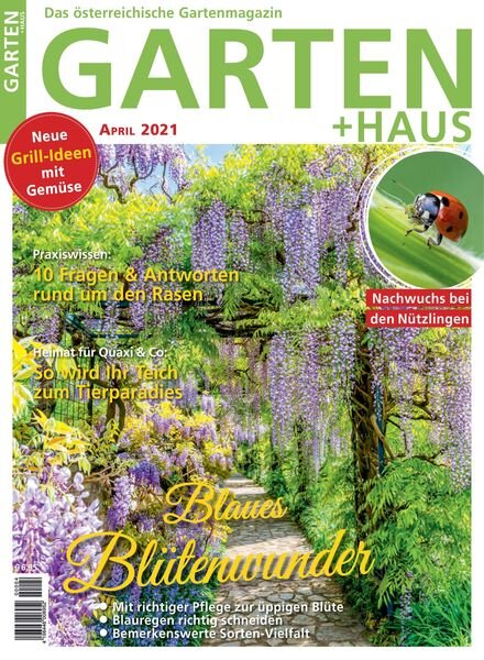 GARTEN+HAUS – Mai 2021 Cover