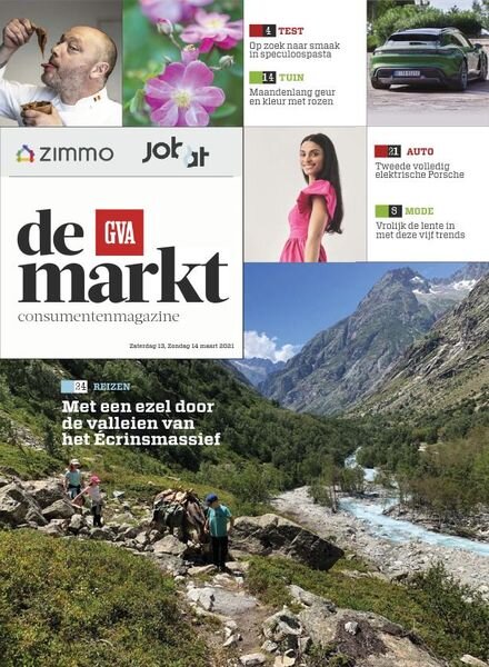 Gazet van Antwerpen De Markt – 13 maart 2021 Cover