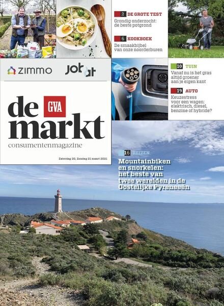 Gazet van Antwerpen De Markt – 20 maart 2021 Cover