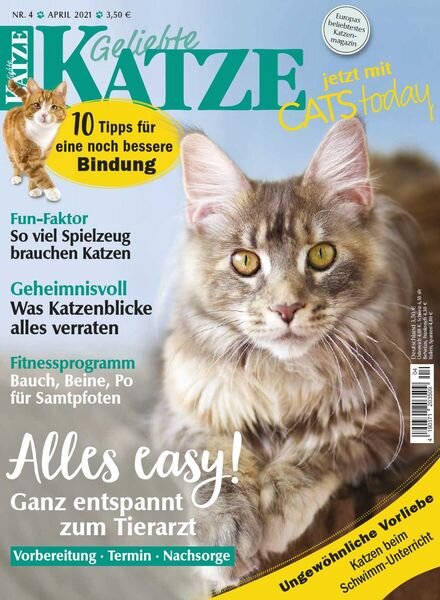 Geliebte Katze – April 2021 Cover