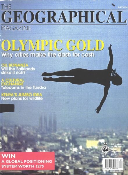 Geographical – July 1996 Cover