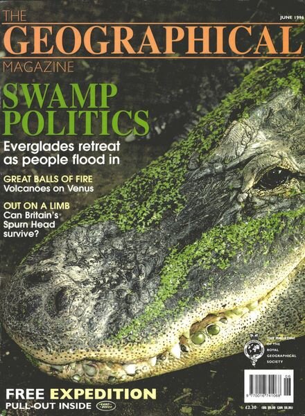 Geographical – June 1996 Cover