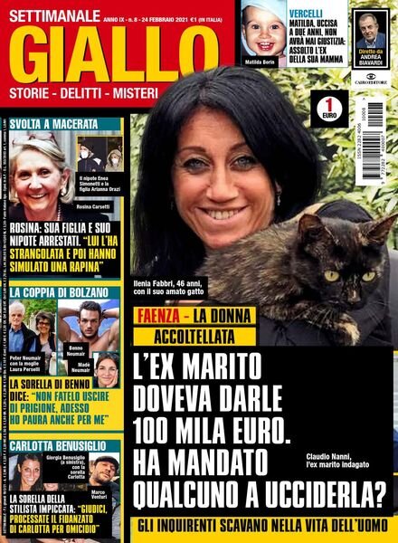 Giallo – 24 Febbraio 2021 Cover