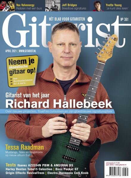 Gitarist Netherlands – april 2021 Cover