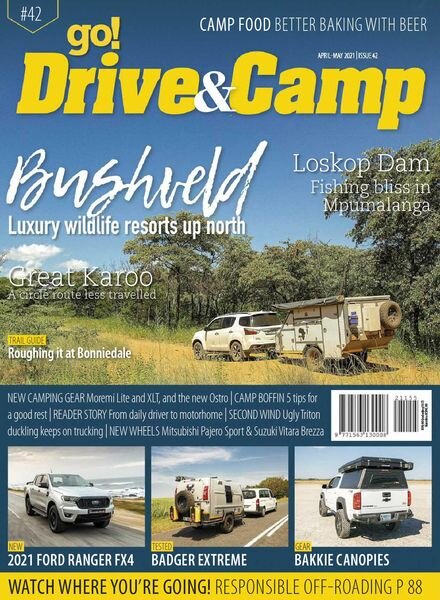 Go! Drive & Camp – April 2021 Cover