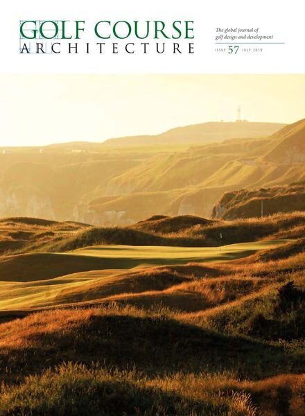 Golf Course Architecture – Issue 57 – July 2019 Cover