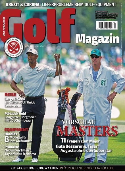 Golf Journal – April 2021 Cover
