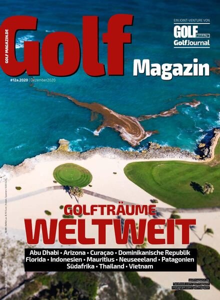 Golf Magazin Special – Dezember 2020 Cover