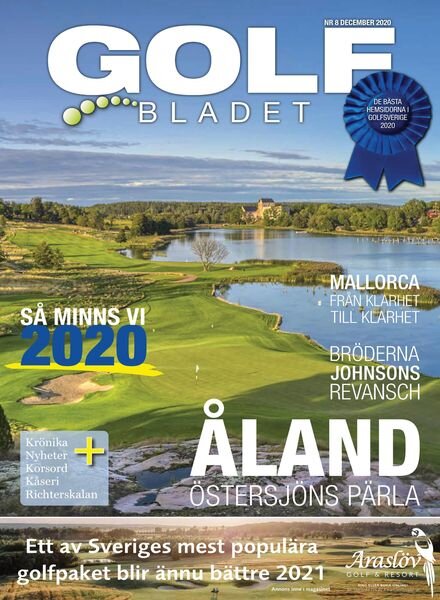 Golfbladet – 17 december 2020 Cover