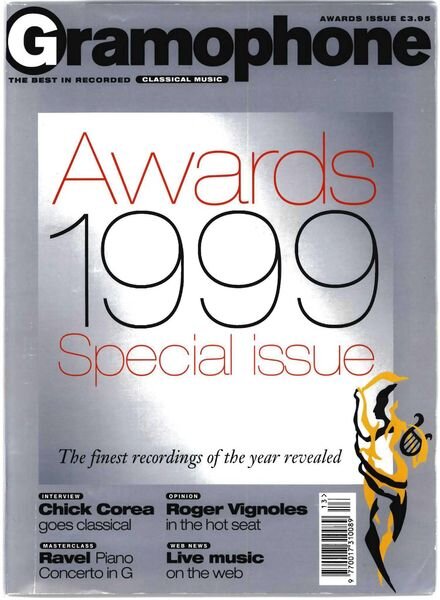 Gramophone – Awards 1999 Cover